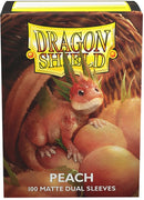 Dragon Shield: Dual Matte 100ct: Peach 'PIIP'
