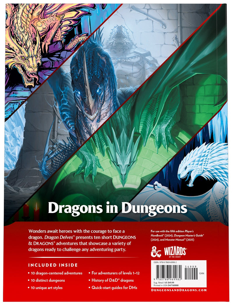 Dungeons & Dragons: Dragon Delves an Adventure Anthology HC