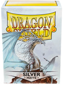Dragon Shield: Matte 100ct: Silver