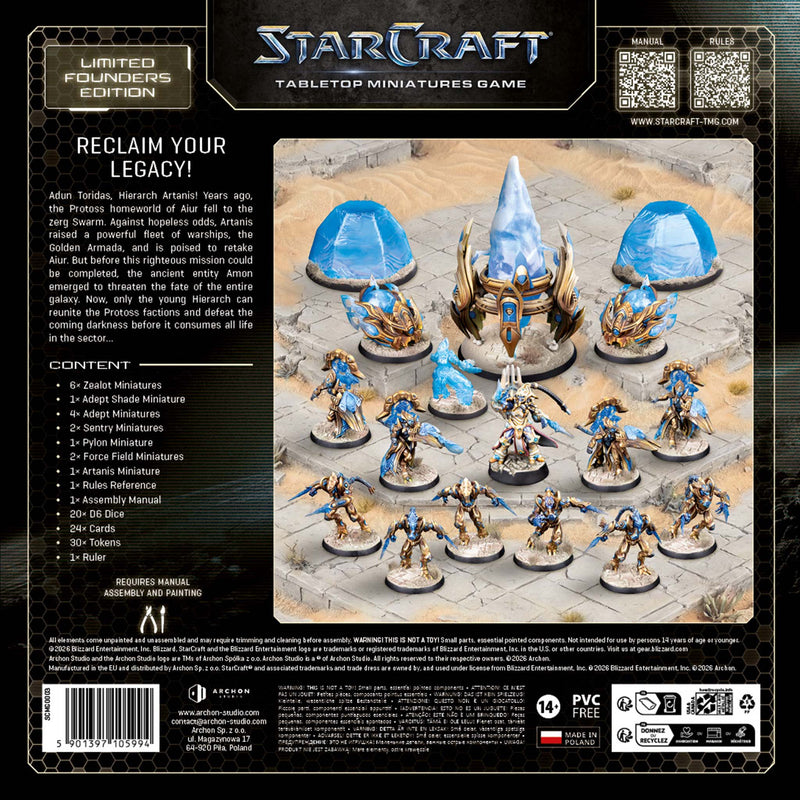 StarCraft Protoss Starter Set Founders Edition