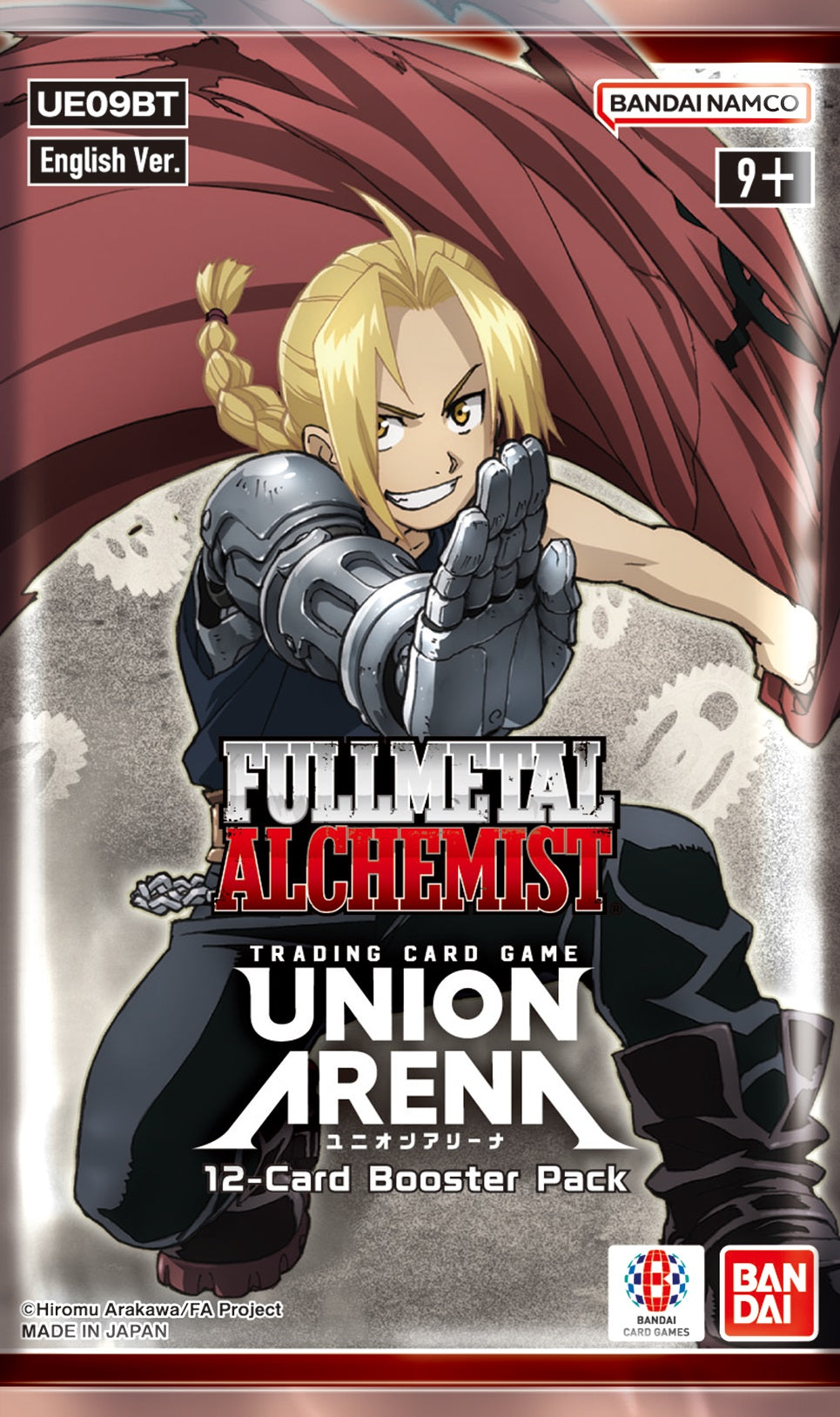 Union Arena Fullmetal Alchemist Booster Box (English) UE09BT 16 Packs, Bandai Union Arena Fullmetal Alchemist Booster Box (English) UE09BT 16 Packs, Bandai