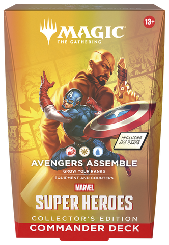 Marvel Super Heroes Collectors Commander Deck - Avengers Assemble