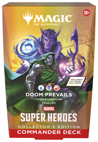 Marvel Super Heroes Collectors Commander Deck - Doom Prevails