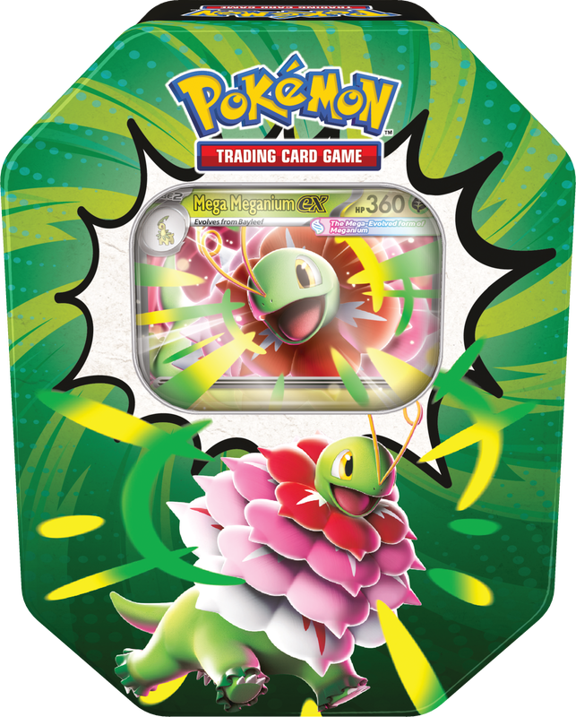 Pokémon Ascended Heroes Mega Meganium ex Tin (Limit 1 per Customer)