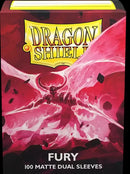 Dragon Shield: Dual Matte 100ct: Fury