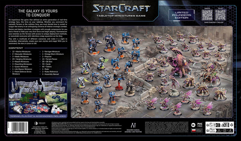 StarCraft Two Player Starter Set Founders Edition