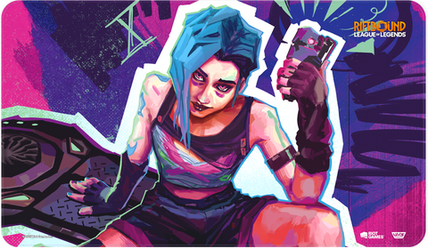 RIFTBOUND LEAGUE OF LEGENDS TCG ORIGINS PLAYMAT JINX