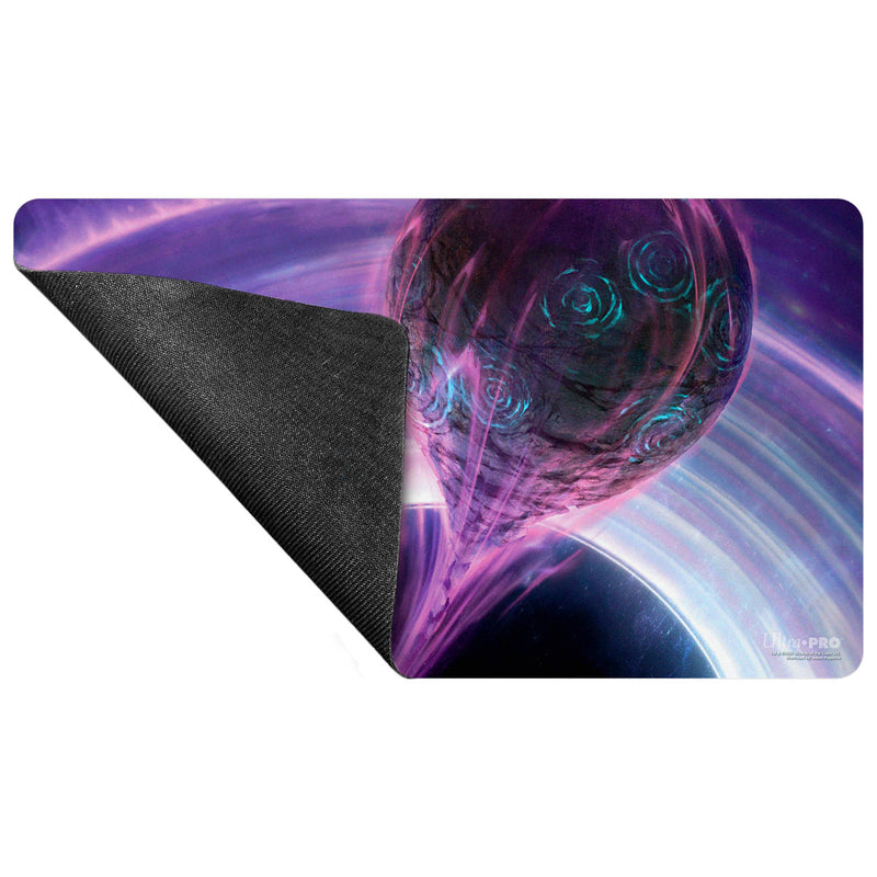 UP PLAYMAT MTG EDGE OF ETERNITIES MYTHIC LAND BLACK