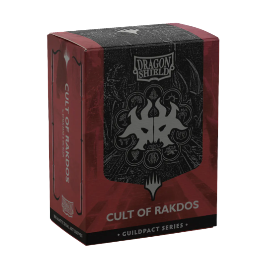 Guildpact Dual Matte 100ct :Cult of Rakdos