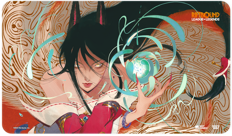 RIFTBOUND LEAGUE OF LEGENDS TCG ORIGINS PLAYMAT AHRI
