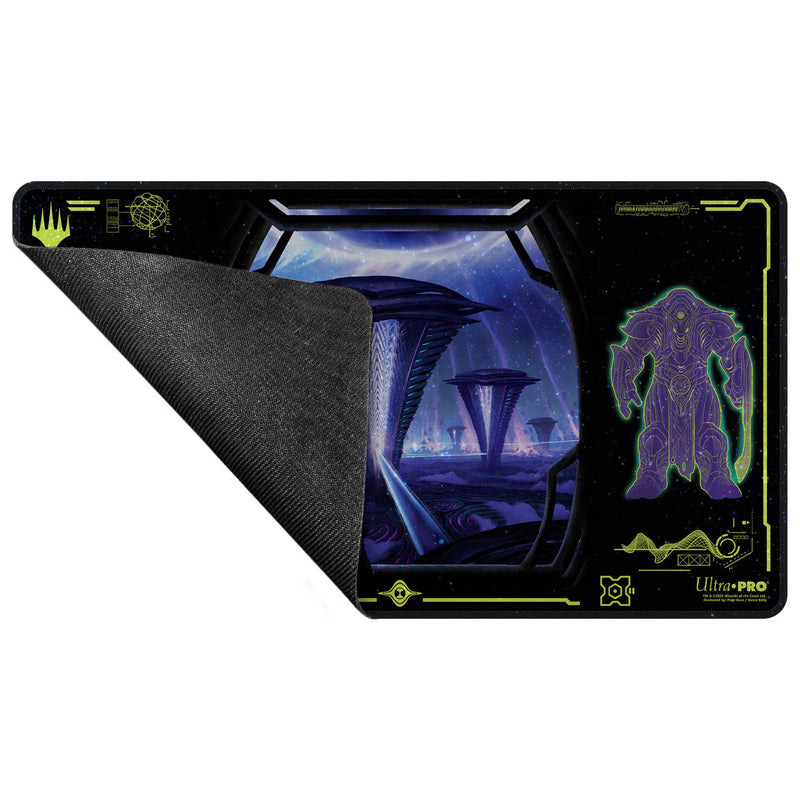 UP PLAYMAT MTG EDGE OF ETERNITIES BLACK HOLOFOIL