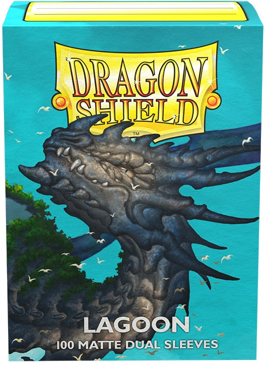 Dragon Shield: Dual Matte 100ct: Lagoon