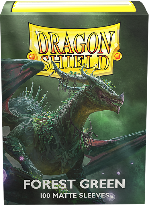 Dragon Shield: Matte 100ct: Forest Green