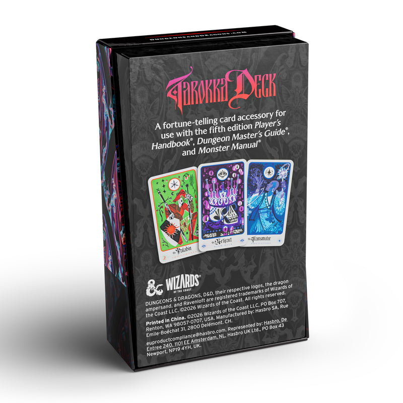 Dungeons & Dragons: Ravenloft Horrors Within Tarokka Deck