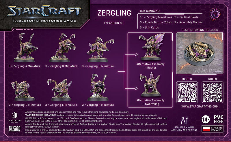 StarCraft Zerg Zergling