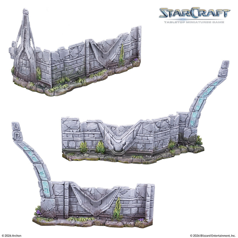 StarCraft Protoss Lost Temple Terrain Expansion Set