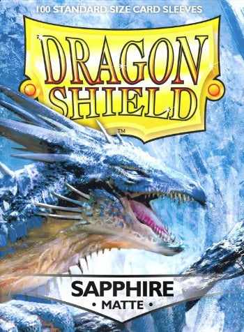 Dragon Shield: Matte 100ct: Sapphire