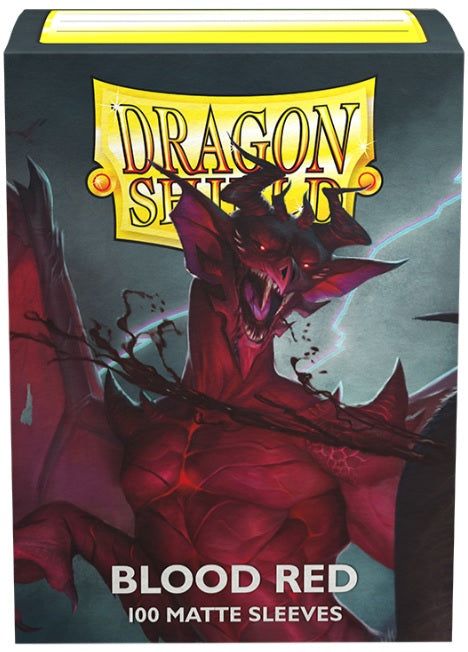 Dragon Shield: Matte 100ct: Blood Red