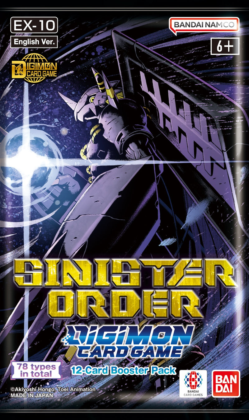 Digimon CG EX-10 Sinister Order Extra Booster Pack