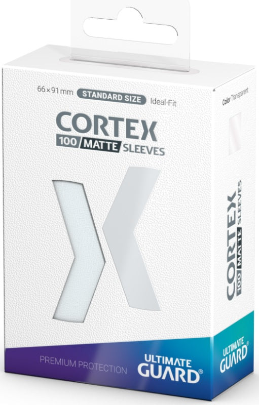 Cortex Sleeves - Matte 100CT - Transparent