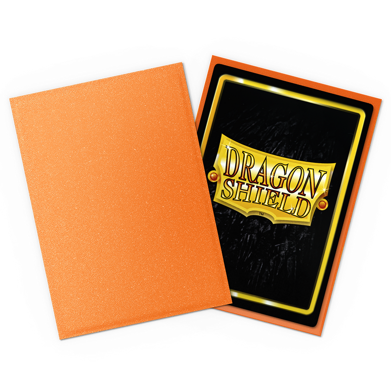 Dragon Shield: Matte 100ct: Amber