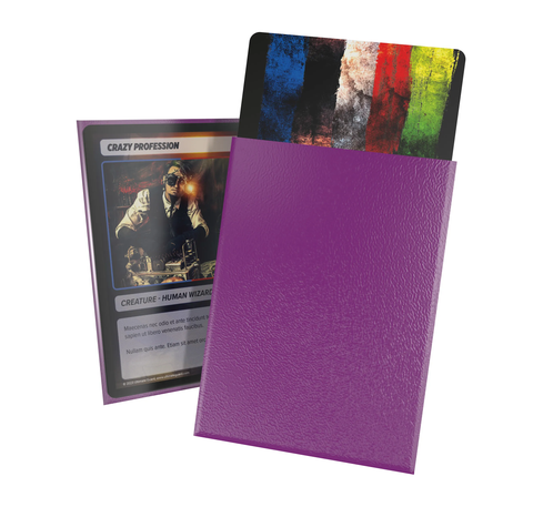 Cortex Sleeves - Matte 100CT - Purple