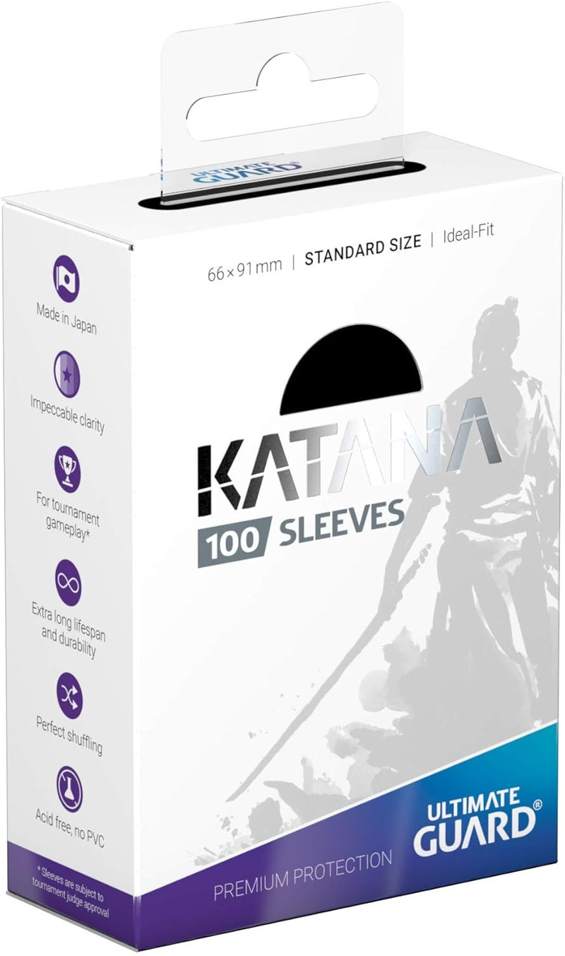 Katana Sleeves 100CT - Obsidian Shard