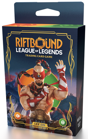 League of Legends Riftbound TCG: Origins Champion Deck Lee Sin