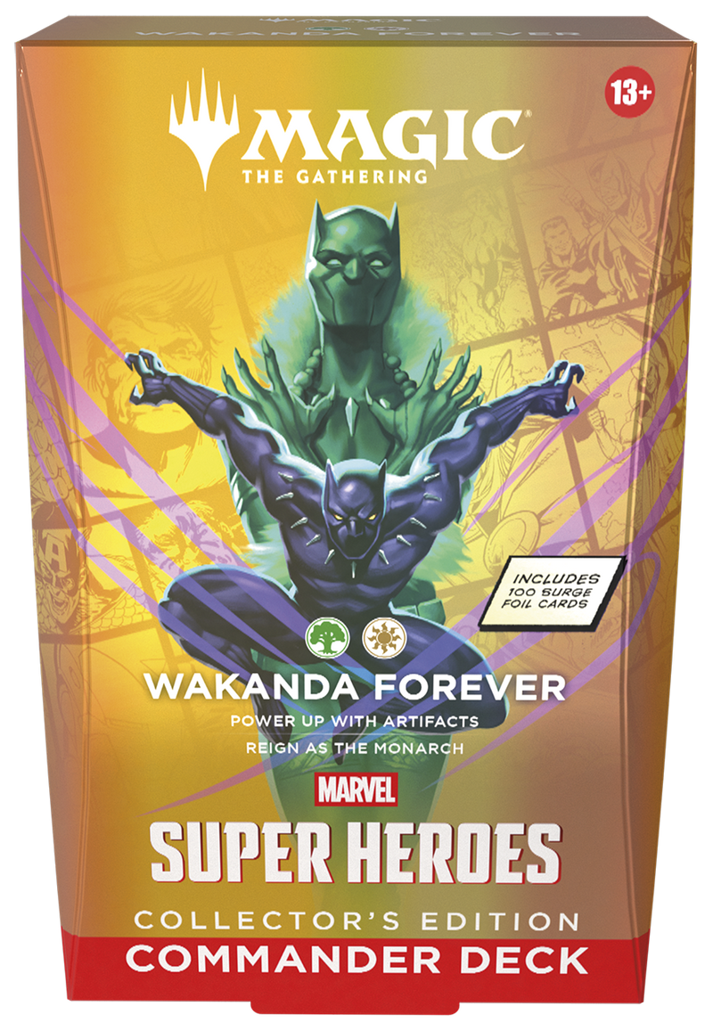 Marvel Super Heroes Collectors  Commander Deck - Wakanda Forever