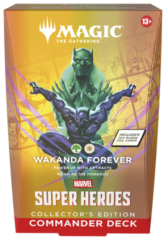 Marvel Super Heroes Collectors  Commander Deck - Wakanda Forever