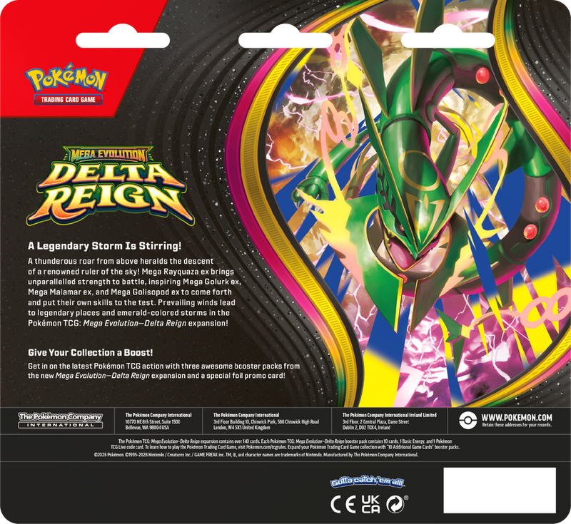 Pokémon Delta Reign 3-Pack Blister