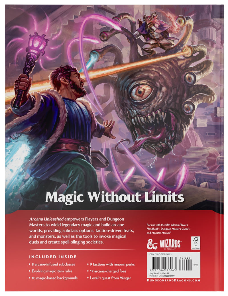 Dungeons & Dragons: Arcana Unleashed HC