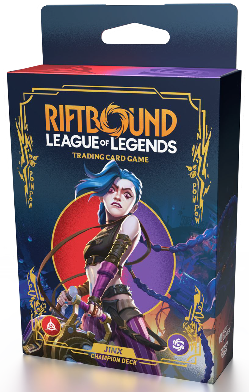 League of Legends Riftbound TCG: Origins Champion Deck Jinx