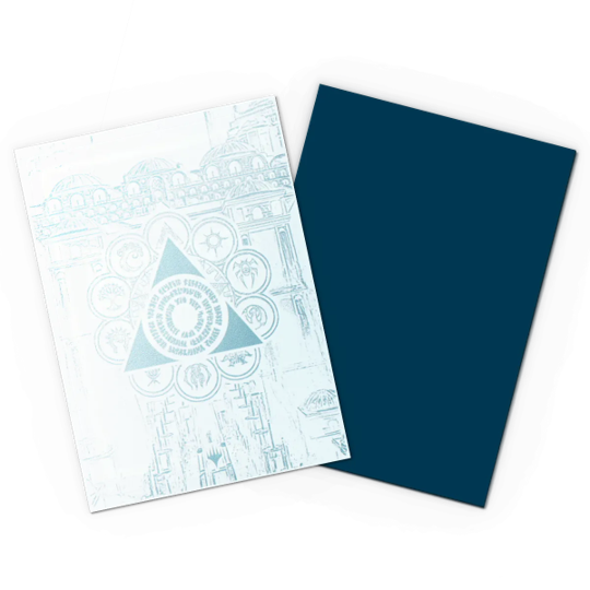 Guildpact Dual Matte 100ct :Azorious Senate