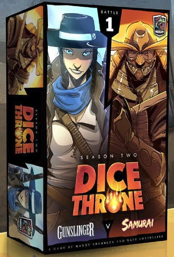 Dice Throne Gunslinger vs Samurai