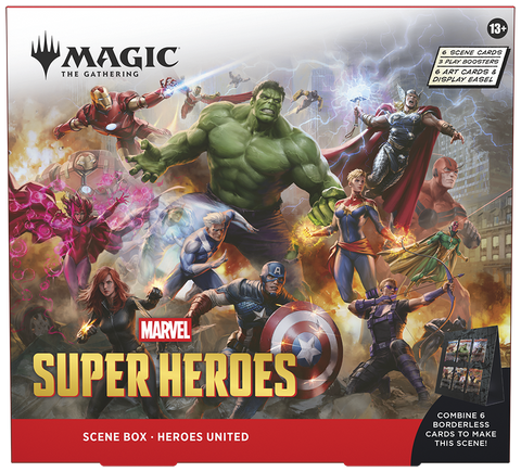 Marvel Super Heroes Scene Box - Heroes United