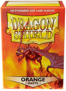 Dragon Shield: Matte 100ct: Orange