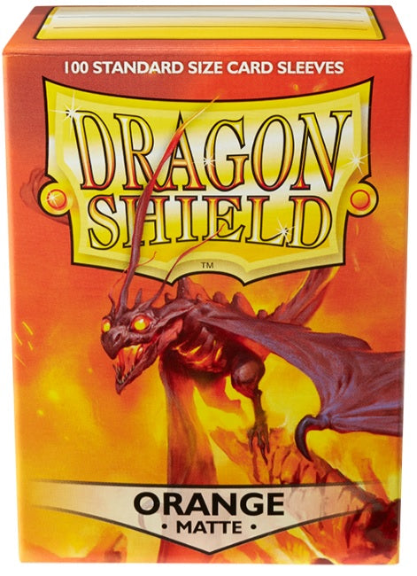 Dragon Shield: Matte 100ct: Orange