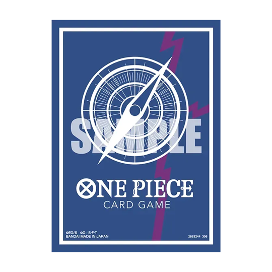 One Piece CG Sleeves Set 16 - Standard Blue