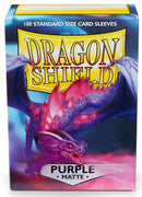 Dragon Shield: Matte 100ct: Purple