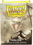 Dragon Shield: Dual Matte 100ct: Valor