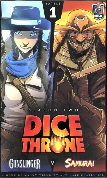 Dice Throne Gunslinger vs Samurai