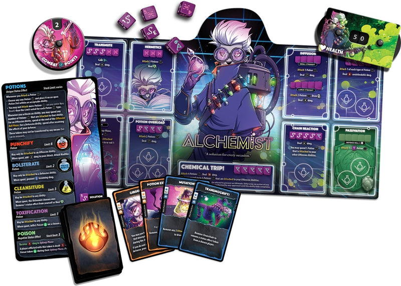 Dice Throne Hero Pack - Alchemist
