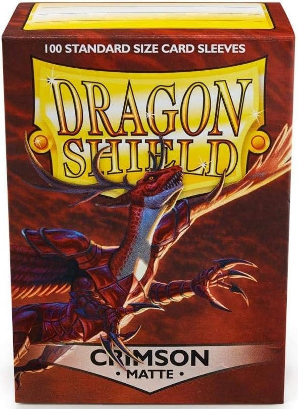 Dragon Shield: Matte 100ct: Crimson