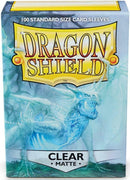Dragon Shield: Matte 100ct: Clear