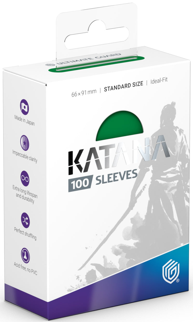Katana Sleeves 100CT - Jade Garden