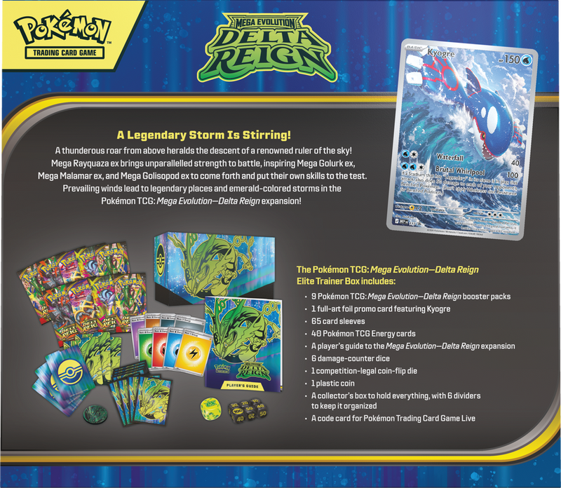 Pokémon Delta Reign Elite Trainer Box (Limit 1 per Customer)
