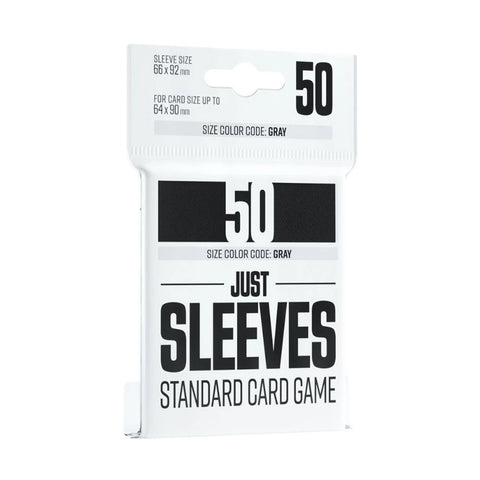 Just Sleeves - Standard Card Game Sleeves 50CT - Black