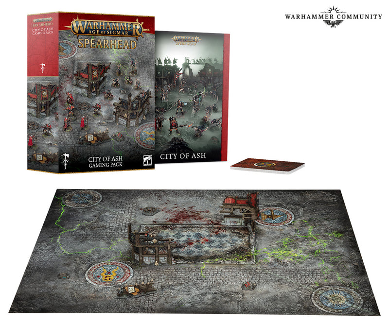 [Pre Order] Warhammer Age of Sigmar – City of Ash Gaming Pack