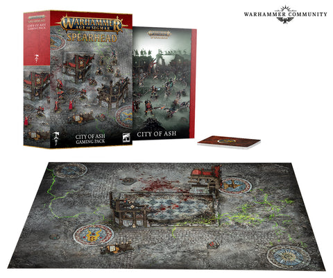 [Pre Order] Warhammer Age of Sigmar – City of Ash Gaming Pack